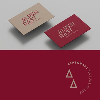 Illustration der Referenzen von Martina Leimegger: Alpenrast Corporate Identity