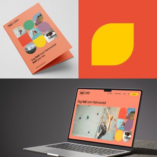 Illustration der Referenzen von Martina Leimegger: hoi!Card Corporate Identity